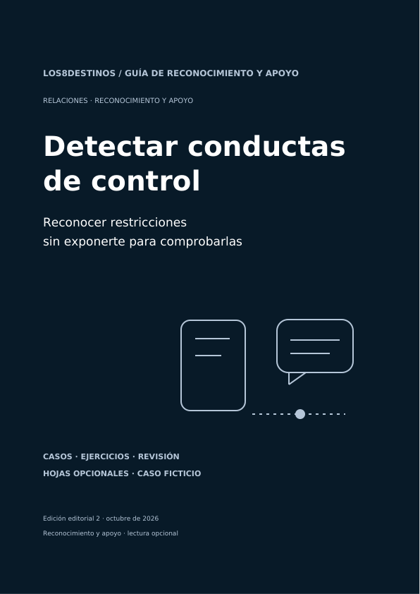 Detectar conductas de control