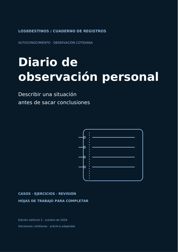 Diario de observación personal