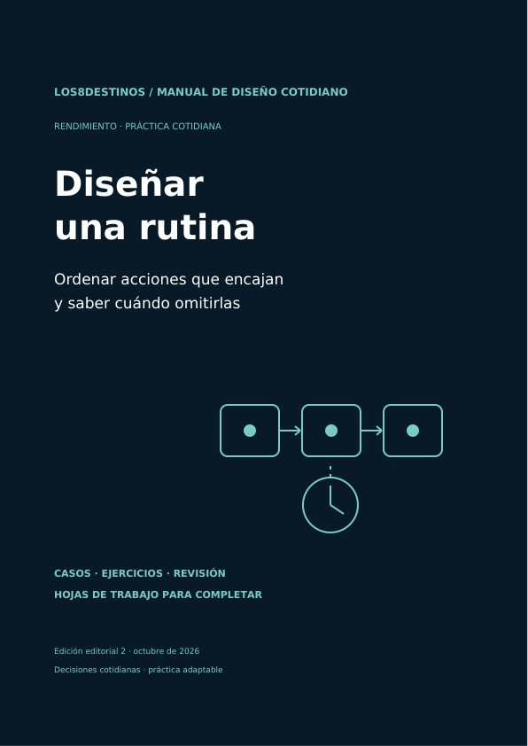Diseñar una rutina