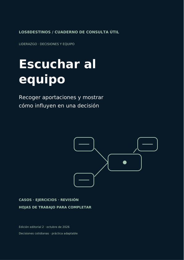 Escuchar al equipo