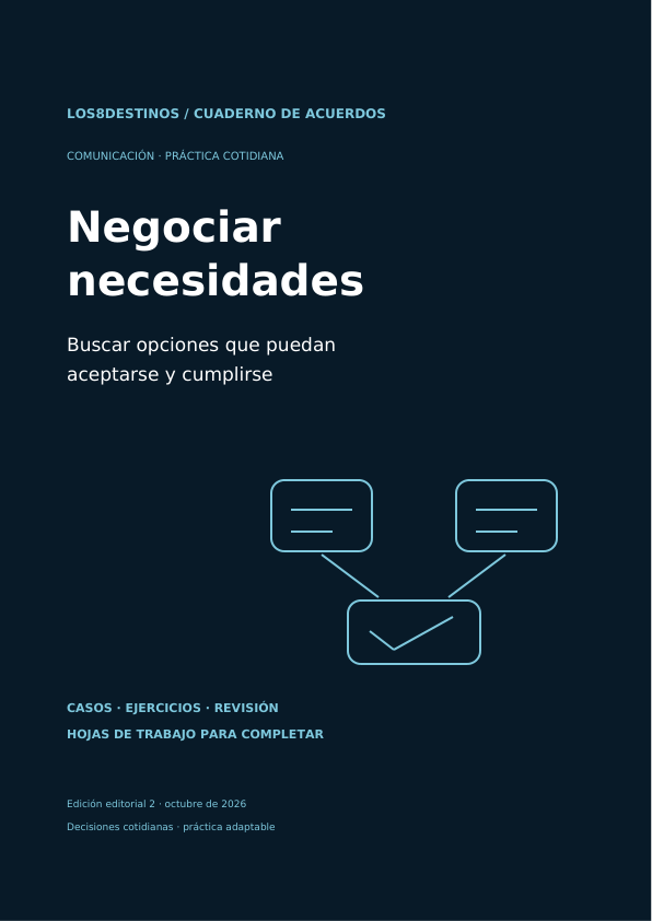 Negociar necesidades