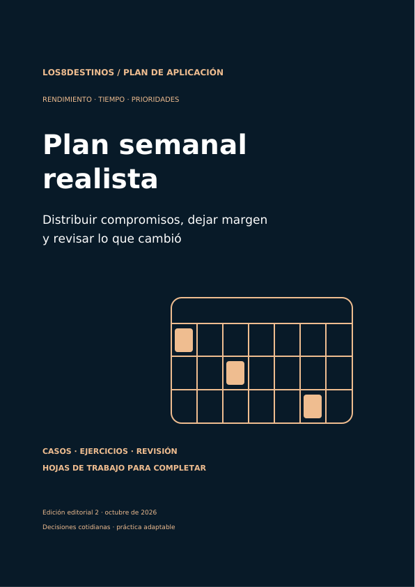 Plan semanal realista